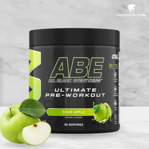 Applied Nutrition, ABE Preworkout, Sour Apple, 375g-m