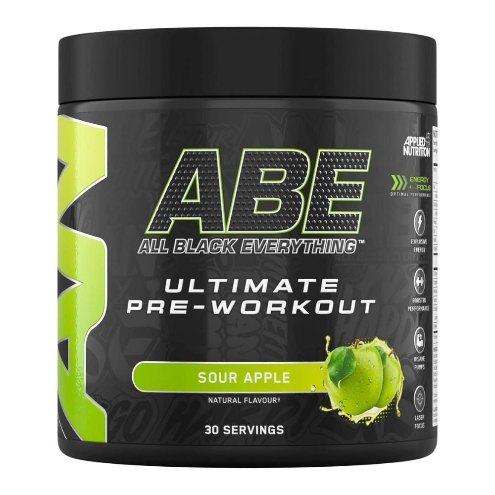 Applied Nutrition, ABE Preworkout, Sour Apple, 375g