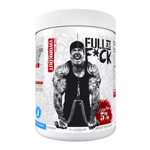 5% Nutrition, Full as F*ck, Blueberry Lemonade, 375g