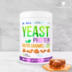 Allnutrition, Yeast protein, Salted Caramel, 500g-m