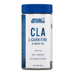 Applied Nutrition, CLA,l-carnitine & green tea, 100 softgelov