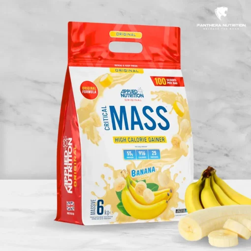 Applied Nutrition, Critical Mass Original, Banana, 6000g-m