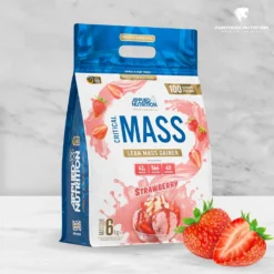 Applied Nutrition, Critical Mass Professional, Strawberry, 6000g-m