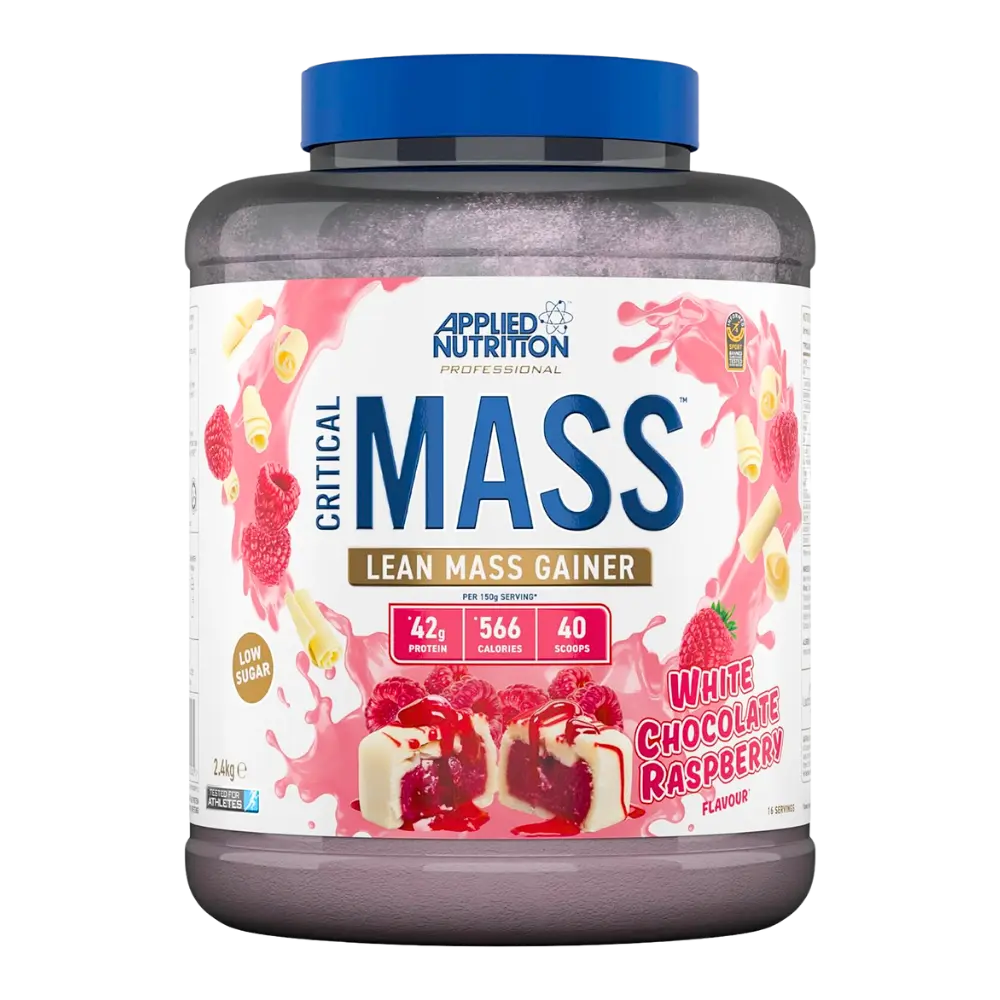 Applied Nutrition, Critical Mass Professional, White Chocolate Raspberry, 2400g