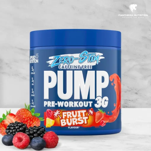 Applied Nutrition, Pump 3G Zero Stimulant, Fruit Burst, 375g-ma