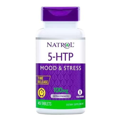 Natrol, 5-HTP Time Release, 100mg, 45 tablet