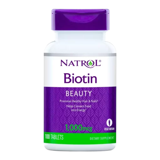 Natrol, Biotin, 1000mcg, 100 tablet