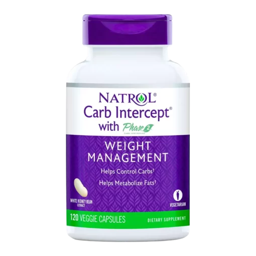 Natrol, Carb Intercept, 120 vegi kapsul