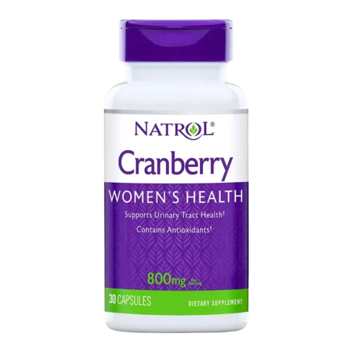 Natrol, Cranberry, Izvleček Brusnice, 800mg, 30 kapsul