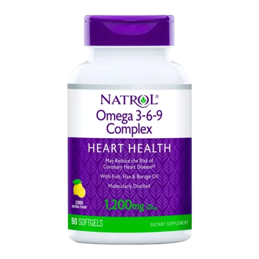 Natrol, Omega 3-6-9 Kompleks, 90 Softgelov