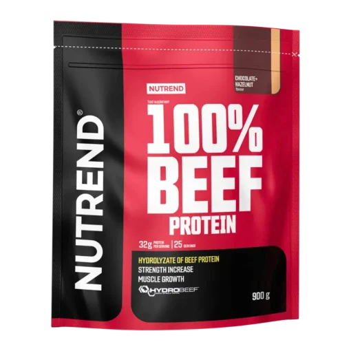 Nutrend, 100% Goveji proteini, čokolada-lešnik, 900g-1