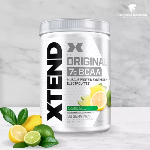 Xtend, BCAA, Lemon Lime, 444g-m
