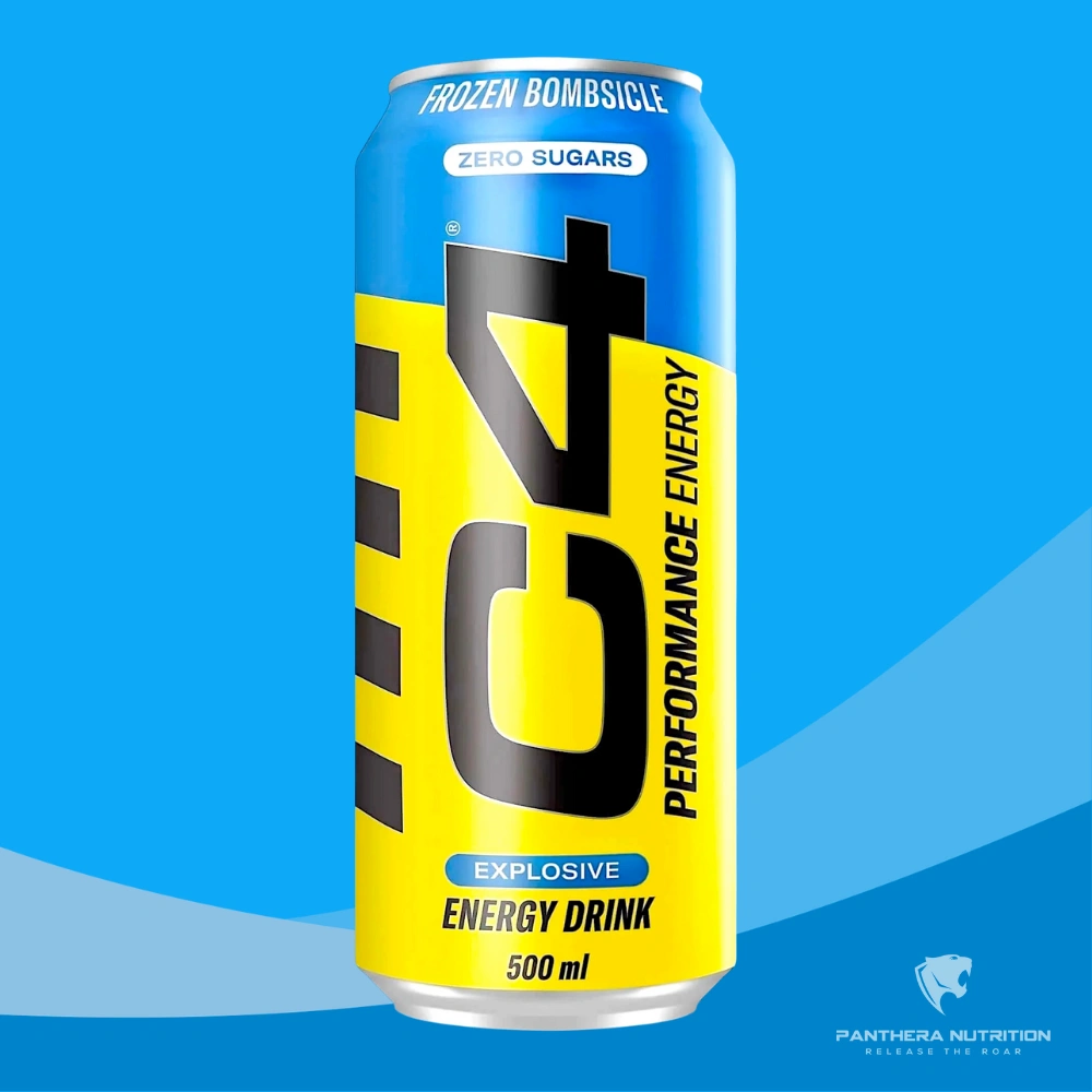 Pločevinka C4 Energy drink v okusu Frozen bombsicle