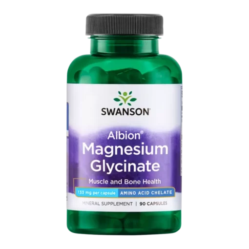 Swanson, Magnezijev glicinat, 90 kapsul