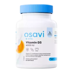 Osavi, Vitamin D3 4000 IE, 60 softgelov