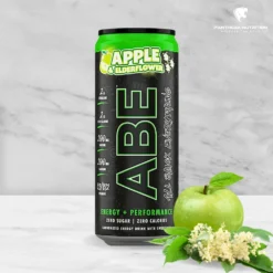 Applied Nutrition, ABE energijska pijača, Apple & Elderflower, 330ml-ma