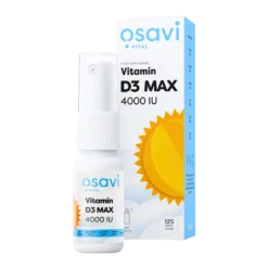 Osavi, Vitamin D3 MAX sprej, 4000 IE, v spreju, 125 doziranj