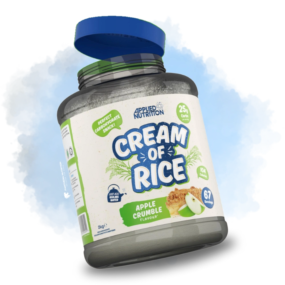 Applied Nutrition, Cream of Rice, Apple Crumble