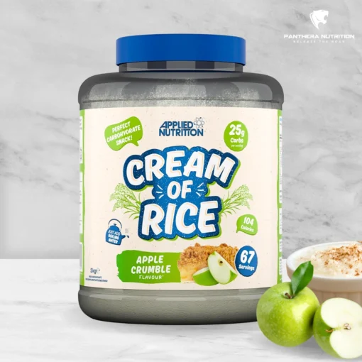 Applied Nutrition, Cream of Rice, Apple Crumble, 2000g-m