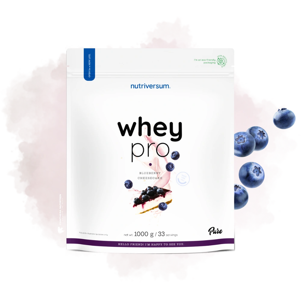 Nutriversum, Whey Pro beljakovine, Blueberry Cheesecake