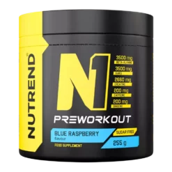 Nutrend, N1 Pre-workout, Blue Raspberry, 255g