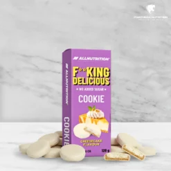 Allnutrition, Fitking Delicious Cookie, Cheesecake, 128g