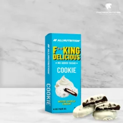 Allnutrition, Fitking Delicious Cookie, White Choco Cream, 128g