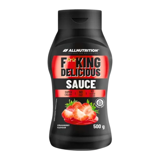Allnutrition, Fitking Delicious Sauce, Strawberry, 500g