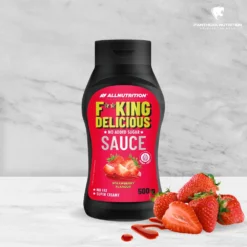 Allnutrition, Fitking Delicious Sauce, Strawberry, 500g