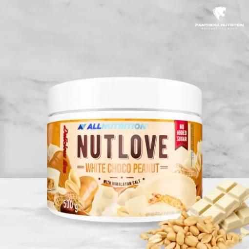 Allnutrition, Nutlove, White Choco Peanut, 500g-m