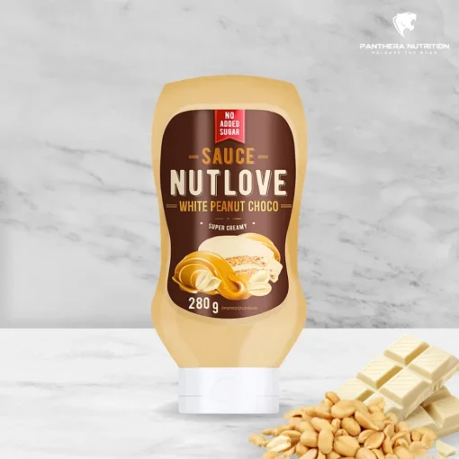 Allnutrition, Nutlove, White Peanut Choco, 280g-m