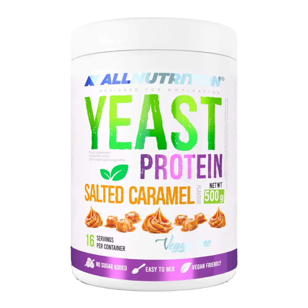 Allnutrition, Yeast protein, Salted Caramel, 500g