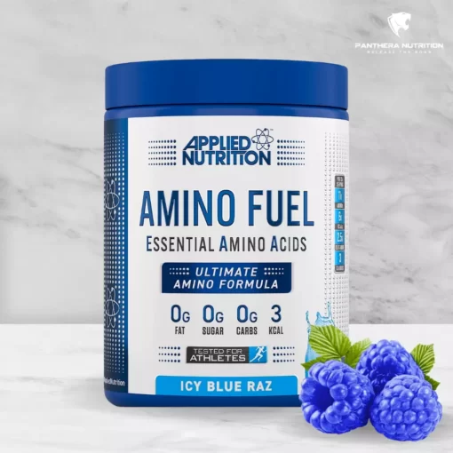 Applied Nutrition, Amino Fuel EAA, Icy Blue Raz, 390g-m