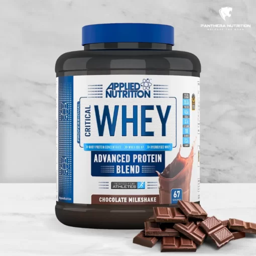 Applied Nutrition, Critical Whey, Chocolate, 2000g-m
