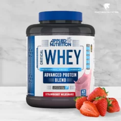 Applied Nutrition, Critical Whey, Strawberry, 2000g-m