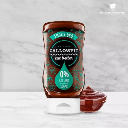 Callowfit, Low-cal Sauce, Smoky BBQ, 300ml-m