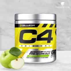 Cellucor, C4 pre workout Original, Green Apple, 390g-m