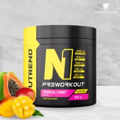 Nutrend, N1 Pre-workout, Tropical Candy, 255g-m