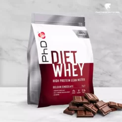 PhD Nutrition, Diet Whey, Belgian Chocolate, 2kg-m