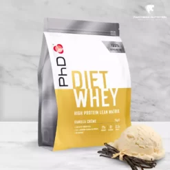 PhD Nutrition, Diet Whey, Vanilla Creme, 2kg-m