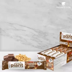 PhD Nutrition, Smart Bar Plant, Chocolate Peanut Brownie, 64g-m