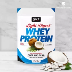 QNT, Light Digest Whey Protein, Coconut, 500g-m