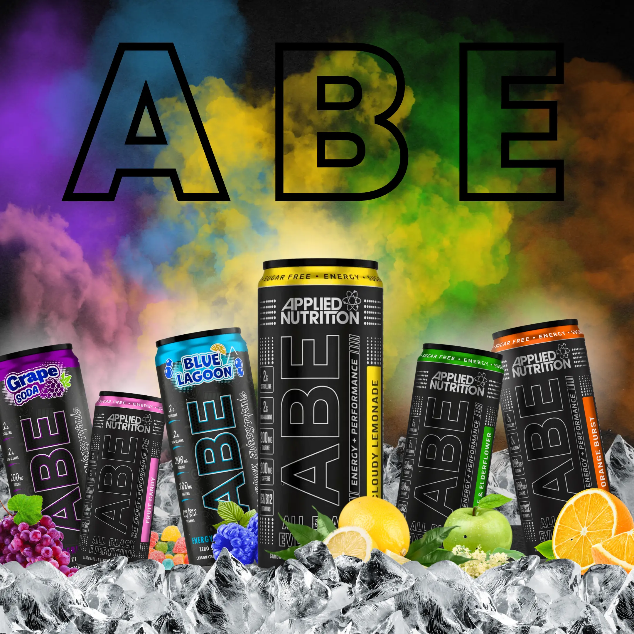 Abe Energy - Cloudy Lemonade - mobile - štirikotna slika