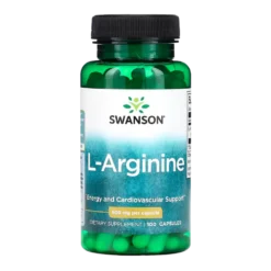 Swanson, L-arginin, 100 kapsul