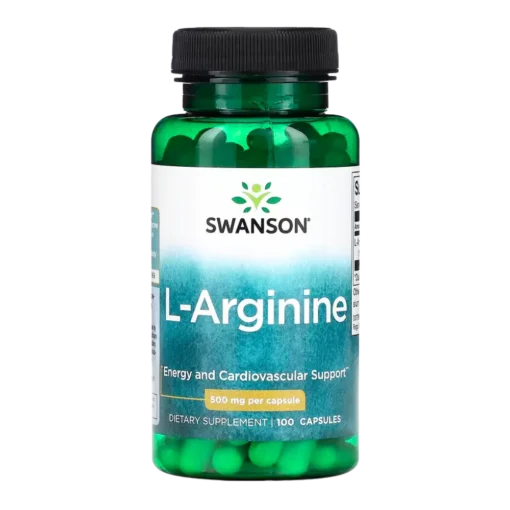 Swanson, L-arginin, 100 kapsul