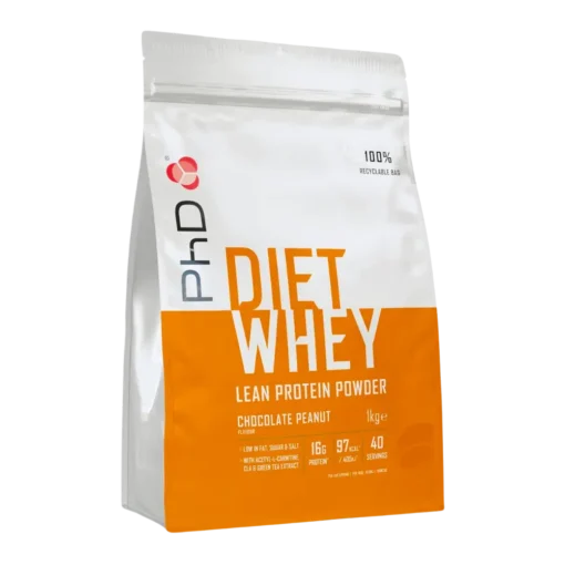 PhD Nutrition, Diet Whey, Chocolate Peanut, 1kg