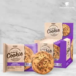 Weider, Protein Cookie, Caramel Choco Fudge, 90g-m