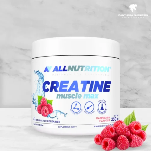 Allnutrition Creatine Muscle Max, Raspberry, 250g-m