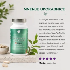 Panthera Nutrition, Ashwagandha+magnezij, mnenje o izdelku