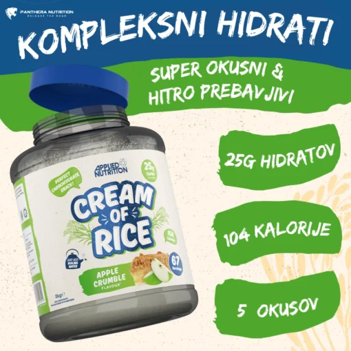 Applied Nutrition, Cream of Rice 1
